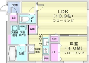 西１１丁目駅 徒歩8分 2階の物件間取画像